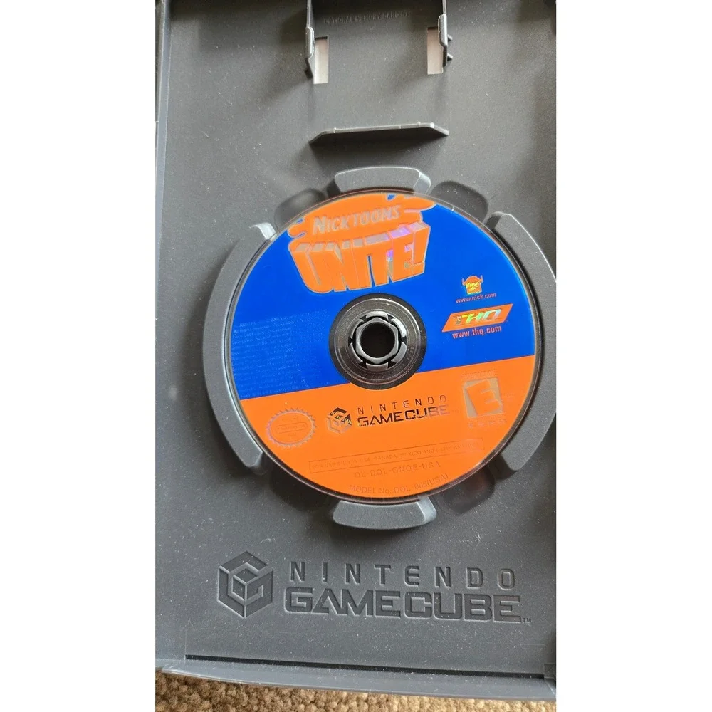 Nicktoons Unite Nintendo GameCube GC Video Game THQ DOL-GNOE-USA CIB